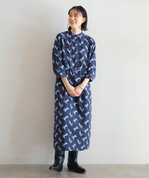 NOMBRE IMPAIR⭐︎ノンブルアンペール⭐︎ホース柄ワンピ⭐︎タグなし試着のみ NOMBRE IMPAIR（ノンブルアンペール）の「ホースドットPT スタンド