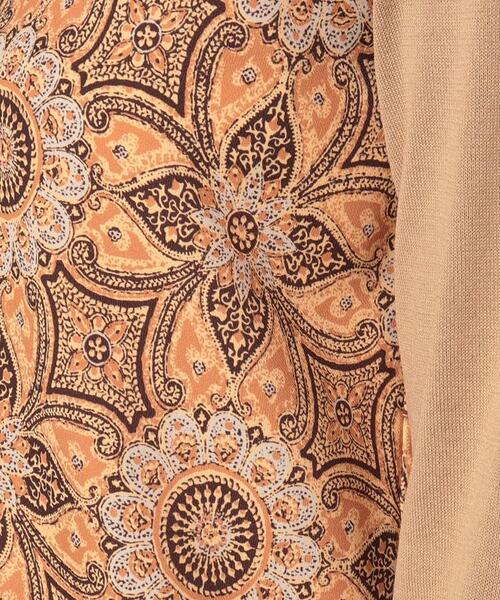 Leilian(レリアン)の「切替えハイゲージニットプルオーバー(ニット/セーター・レディース・ベージュ・13/9)」の5枚目の写真