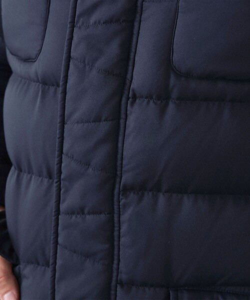 HERNO（ヘルノ）の「HERNO / 別注 4ポケット フーデッド ダウンコート（ダウンジャケット/コート・メンズ・ブラック/ネイビー・46/48/50/52）」の20枚目の写真
