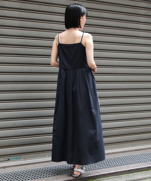 3.3 Field Trip （3.3フィールドトリップ）の「3.3 Field Trip／タックキャミロングワンピース（ワンピース・レディース・ホワイト/ブラック/ブルー・FREE）」の17枚目の写真