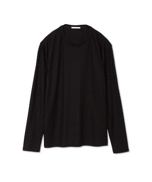 HIGH STREET∴ヘリンボンJQ長袖クルーネックカットソー TORNADO MART｜HIGH STREET∴ヘリンボンJQ長袖クルーネック