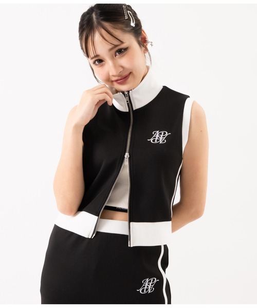 テトママ アナップガール　M まとめ売りとセットアップ ANAP GiRL（アナップガール）の「シアーモノグラムトップス