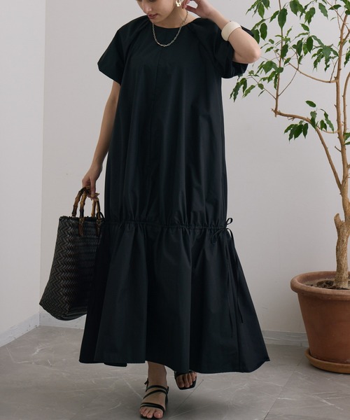 Dignite collier バルーンスリーブワンピース（ワンピース）｜Paradise  