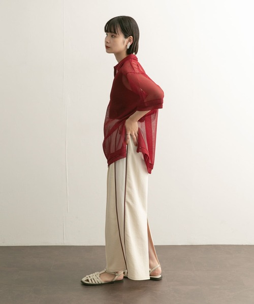 KBF - 新品♡KBF＊WEB限定 チェックプルオーバー  キャメル KBF - WEB限定 チェックプルオーバー の通販 by Im's shop