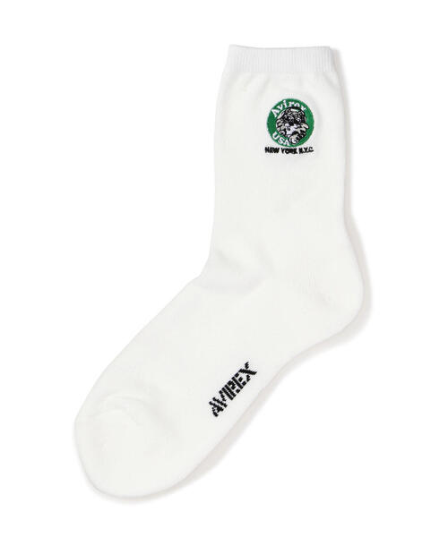AVIREX（アヴィレックス）の「《直営店限定》TOM CAT NEYYORK SOCKS / トムキャット ニューヨーク ソックス / AVIREX / アヴィレックス（ソックス/靴下・メンズ・ホワイト/ブラック・FREE）」の7枚目の写真