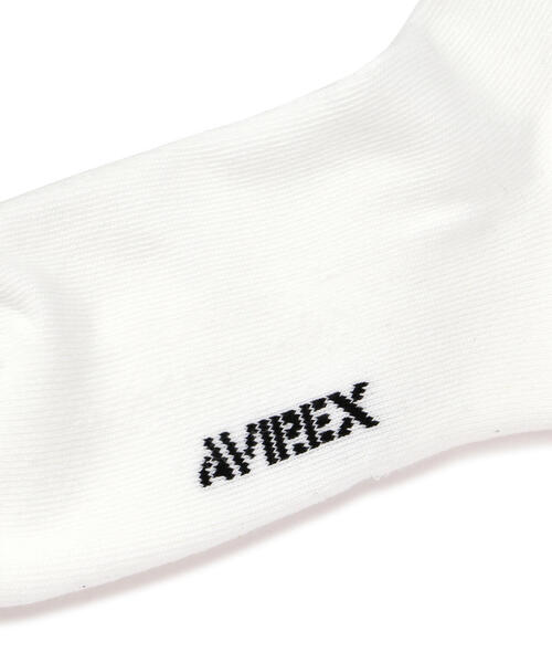 AVIREX（アヴィレックス）の「《直営店限定》TOM CAT NEYYORK SOCKS / トムキャット ニューヨーク ソックス / AVIREX / アヴィレックス（ソックス/靴下・メンズ・ホワイト/ブラック・FREE）」の10枚目の写真