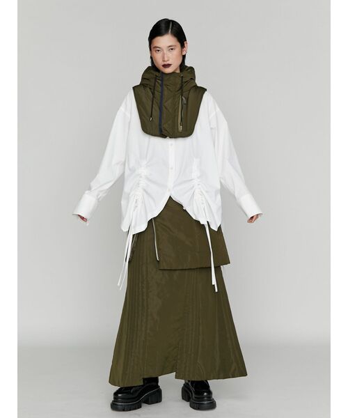 UN3D.（アンスリード）の「PADDED ZIP LAYERED SK / パテッドジップ