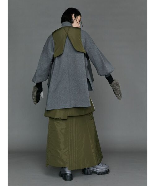 UN3D.（アンスリード）の「PADDED ZIP LAYERED SK / パテッドジップ