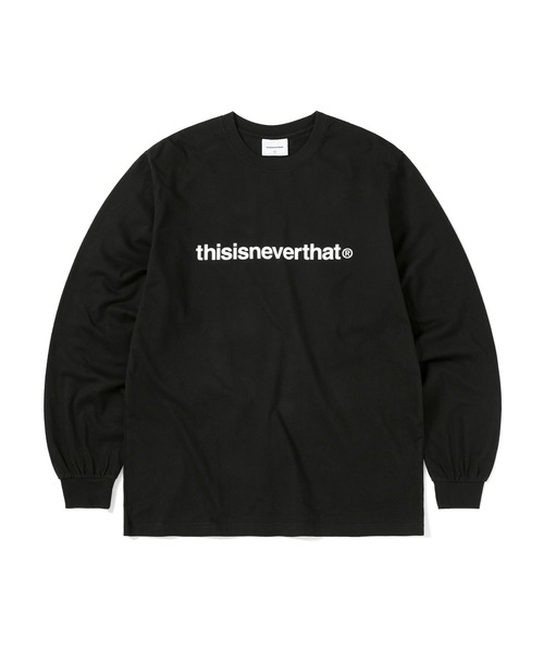 thisisneverthat（ディスイズネバーザット）の「（FW24）T-Logo L/S Tee（Tシャツ/カットソー・メンズ・ホワイト/グリーン系その他/インディゴブルー/ブルー系その他/ブラック/ブラウン系その他・L/M/S/XL）」の2枚目の写真