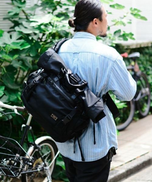 AS2OV(アッソブ)の「【AS2OV/アッソブ】 CORDURA DOBBY 305D 2WAYBAG / ショルダーバック トートバッグ(メッセンジャーバッグ・メンズ・ブラック・FREE)」の12枚目の写真
