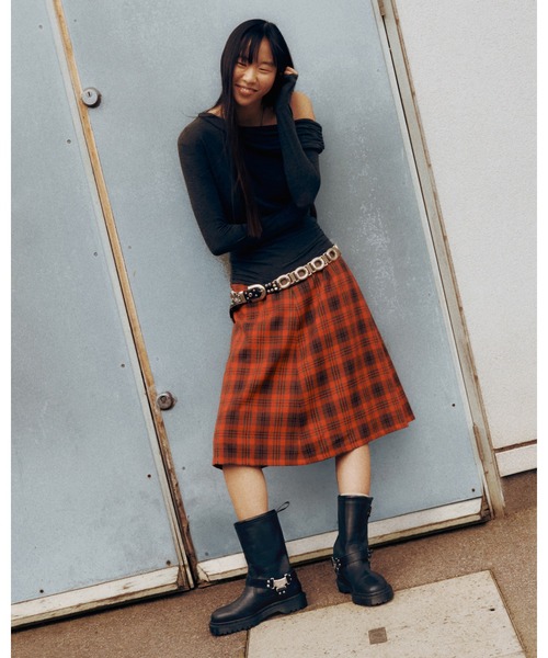 Dr. Martens（ドクターマーチン）の「Dr. Martens/ドクターマーチン ANISTONE HI リガー ブーツ 32199001（ブーツ・メンズ・ブラック・UK8/UK7/UK6/UK5/UK4/UK3/UK10/UK9/UK11）」の4枚目の写真