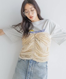 LOWRYS FARM | ベロアビスチェ 135795(ベスト)