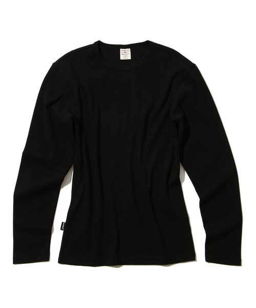 AVIREX（アヴィレックス）の「《DAILY/デイリー》RIB LONGSLEEVE CREW NECK T-SHIRT / リブ 長袖 クルーネック Tシャツ デイリーウェア / AVIREX / アヴィレックス（Tシャツ/カットソー・メンズ・ロイヤルブルー/チャコール/グレー/ホワイト/ブラック・SMALL/X-LARGE/LARGE/MEDIUM）」の10枚目の写真