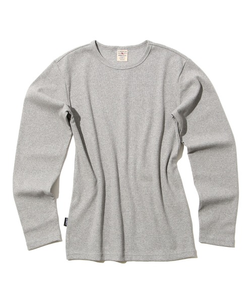 AVIREX（アヴィレックス）の「《DAILY/デイリー》RIB LONGSLEEVE CREW NECK T-SHIRT / リブ 長袖 クルーネック Tシャツ デイリーウェア / AVIREX / アヴィレックス（Tシャツ/カットソー・メンズ・ロイヤルブルー/チャコール/グレー/ホワイト/ブラック・SMALL/X-LARGE/LARGE/MEDIUM）」の15枚目の写真