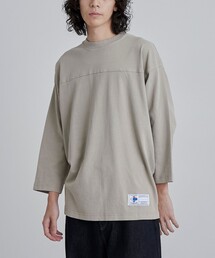 USAコットンピグメントフットボールTシャツ