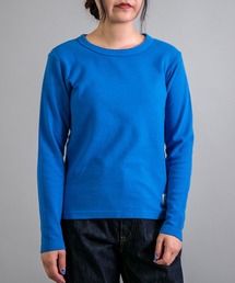 [OMNIGOD womens / オムニゴッド] KLフライス クルーネックロングスリーブTシャツ