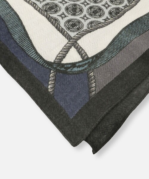 manipuri(マニプリ)の「【manipuri(マニプリ)】 INDIA STOLE(マフラー・レディース・ブルー系その他/グレー/ブラック系その他/アイボリー・FREE)」の10枚目の写真