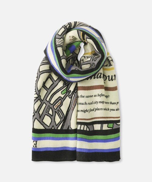 manipuri(マニプリ)の「【manipuri(マニプリ)】 INDIA STOLE(マフラー・レディース・ブルー系その他/グレー/ブラック系その他/アイボリー・FREE)」の11枚目の写真
