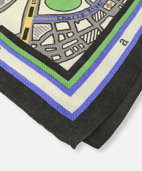 manipuri(マニプリ)の「【manipuri(マニプリ)】 INDIA STOLE(マフラー・レディース・ブルー系その他/グレー/ブラック系その他/アイボリー・FREE)」の13枚目の写真