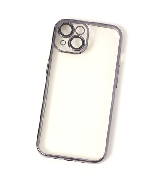 GLOBAL WORK（グローバルワーク）の「フレームスマホケースiPhone13/14/15/147063（スマホケース/カバー・レディース・ゴールド系2/シルバー系1/ゴールド系1/シルバー系2/ブラック系/ブラック系9/シルバー系3・ONE SIZE）」の2枚目の写真