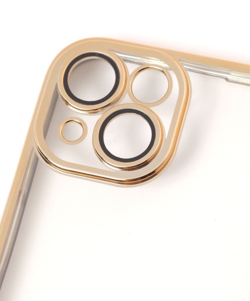 GLOBAL WORK（グローバルワーク）の「フレームスマホケースiPhone13/14/15/147063（スマホケース/カバー・レディース・ゴールド系2/シルバー系1/ゴールド系1/シルバー系2/ブラック系/ブラック系9/シルバー系3・ONE SIZE）」の10枚目の写真