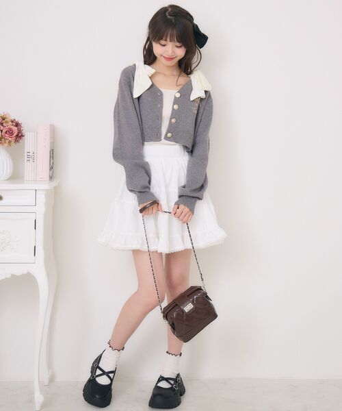 ems excite（エムズエキサイト）の「キルトガマグチショルダーBAG（ショルダーバッグ・レディース・ブラック/ブラウン/レッド・ONE SIZE）」の17枚目の写真