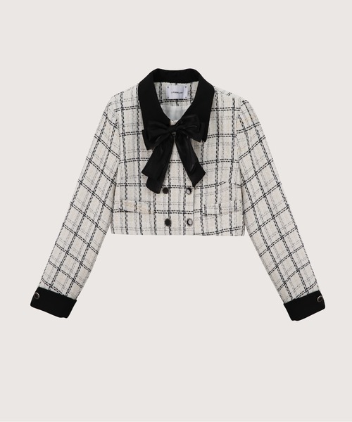 エレガントツイードリボンセットアップ Elegant Tweed Ribbon Set-Up