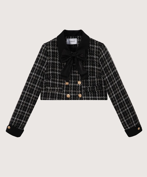 エレガントツイードリボンセットアップ Elegant Tweed Ribbon Set-Up