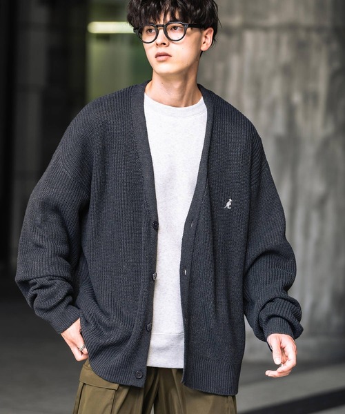 セール】KANGOL カンゴール 別注コラボワンポイント刺繍ニット
