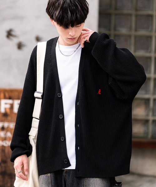 KANGOL カンゴール 別注コラボワンポイント刺繍ニット