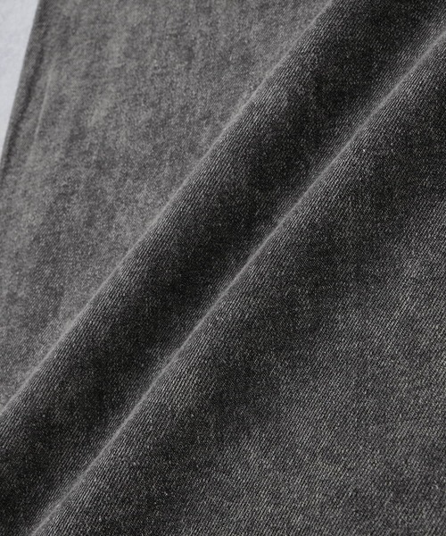 MONO-MART（モノマート）の「ヴィンテージライクセミワイドバレルシルエットデニムパンツ（デニムパンツ・メンズ・ネイビー/インディゴブルー/ブラック/グレー/サックスブルー/ライトインディゴブルー/グレイッシュブルー・L/M/S）」の18枚目の写真