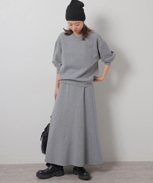 JOURNAL STANDARD relume(ジャーナルスタンダード レリューム)の「RELUME kirakira ニットボウ(ニットキャップ/ビーニー・レディース・シルバー/ブラック・FREE)」の4枚目の写真