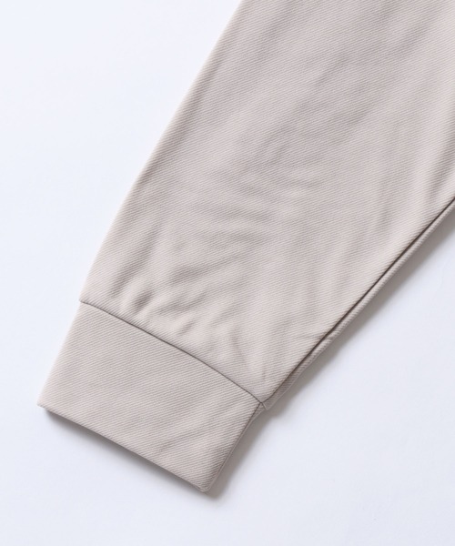 SITRY(シトリー)の「Kersey Fabric Half Zip Sweat Shirt/カルゼ オーバーサイズ ドローコード ハーフジップ 裏起毛 トレーナー スウェット レディース メンズ(スウェット・メンズ・ブラック/ダークグレー/ベージュ・M/L/LL)」の12枚目の写真