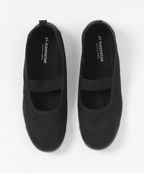 MoonStar（ムーンスター）の「MOONSTAR　BAND BALLET（バレエシューズ・レディース・ブラック・23.5/24/24.5）」の4枚目の写真