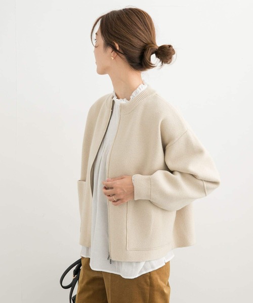 URBAN RESEARCH DOORS（アーバンリサーチドアーズ）の「ニットZIP