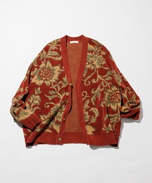 FREAK'S STORE | FREAK’S STORE/フリークスストア 総柄 モール糸 ニットカーディガン/リラックスフィット(カーディガン/ボレロ)