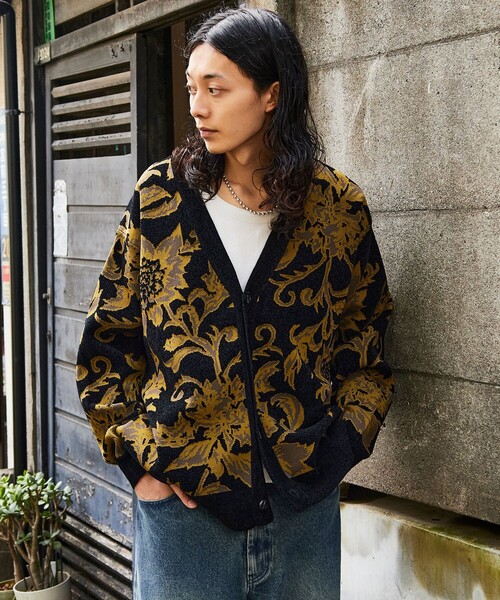 【極美品】プリーツプリーズ 羽織りカーディガン ポンチョ 派手 カラフル 総柄 極美品◎PLEATS PLEASE プリーツプリーズ イッセイミヤケ 2008SS