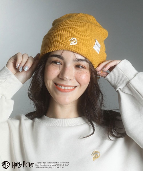 Green　Parks（グリーンパークス）の「ハリー・ポッター／ニットキャップ（ニットキャップ/ビーニー・レディース・イエロー/グリーン/ネイビー/レッド・FREE）」の21枚目の写真