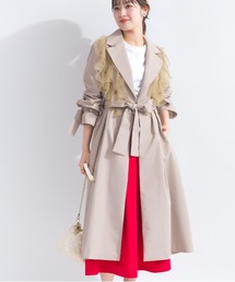 PICCIN | フロントフリルドレスコート(その他アウター)