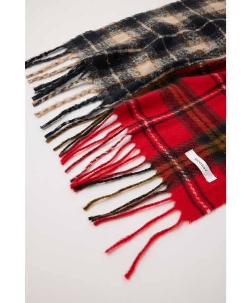 MOUSSY(マウジー)の「PLAID PATCHWORK スカーフ(バンダナ/スカーフ・レディース・マルチ・FREE)」の6枚目の写真