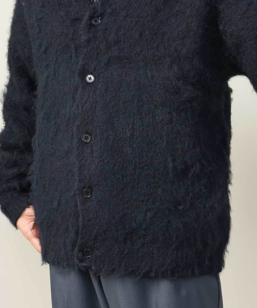 a.v.v（アーヴェヴェ）の「【ユニセックス】起毛シャギーニットカーディガン（カーディガン/ボレロ・メンズ・ネイビー/グレー・46/48）」の20枚目の写真
