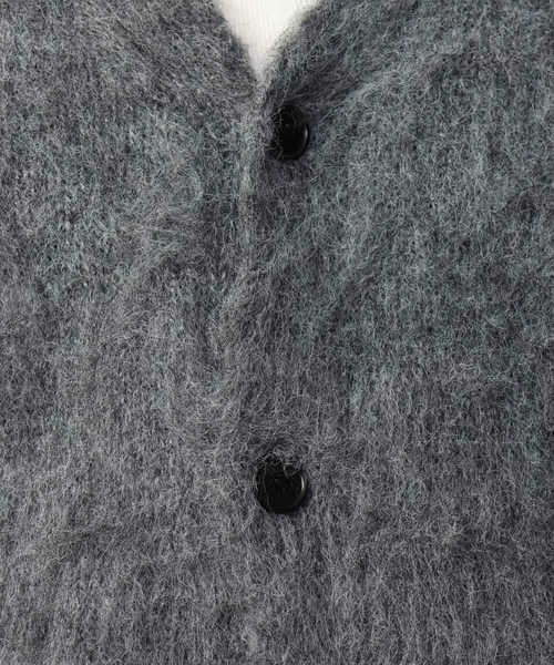 a.v.v（アーヴェヴェ）の「【ユニセックス】起毛シャギーニットカーディガン（カーディガン/ボレロ・メンズ・ネイビー/グレー・46/48）」の22枚目の写真