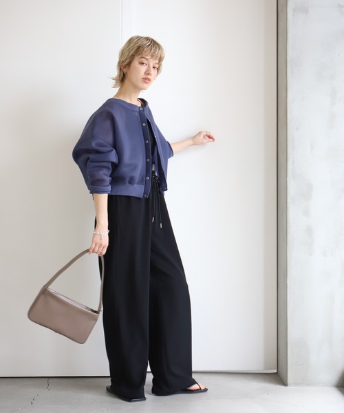 ⭐️試着のみ⭐️CC 25SSバックボタン カシミヤ カーディガン 38 セール】シアーダンボールカーディガン（カーディガン/ボレロ