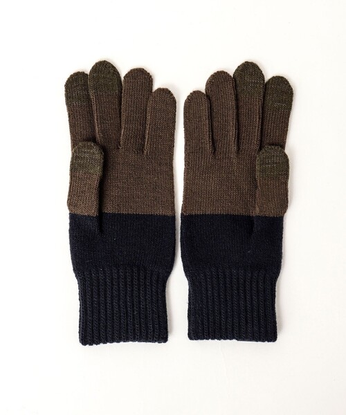 EVOLG(エヴォログ)の「【EVOLG/エヴォログ】LET2364 2TON ニットグローブ(手袋・メンズ・オリーブ/ダークネイビー/ライトグレー・FREE)」の13枚目の写真