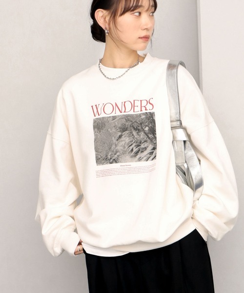 セール】【NOGLE/ノグル】カラーロゴグラフィックスウェット