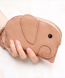 BAYBLO（ベイブロ）の「(SB)【本革】ゾウさん マルチ ミニポーチ/キーケース（キーケース/キーアクセサリー）」