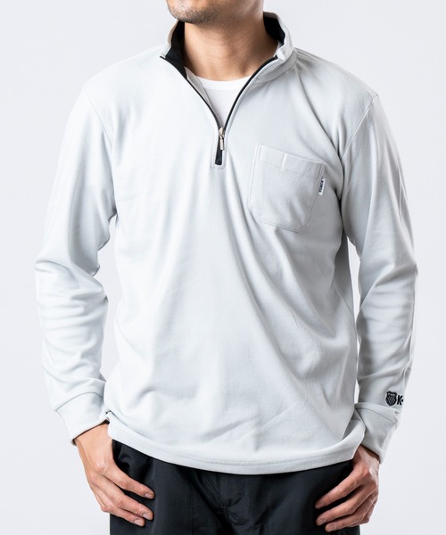 【値下げ】Litmus Her Praha ハーフジップトップス ハーフジップトップス レディース トップス 長袖 送料無料