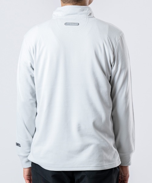 KJUS ハーフジップシャツ サイズ50 M チュース 希少 サンプル品 スイス セール】【K-SWISS/ケースイス】マイクロスムスハーフZIPTシャツ