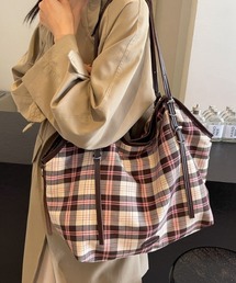 Vipoa（ヴィポア）の「チェックビッグショルダーバッグ（ショルダーバッグ）」