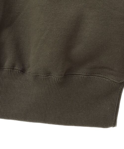 CONVERSE TOKYO（コンバーストウキョウ）の「【限定展開】TIGER LOGO PRINT SWEAT（スウェット・レディース・杢グレー/ブラック/オリーブ・MEDIUM/SMALL）」の7枚目の写真